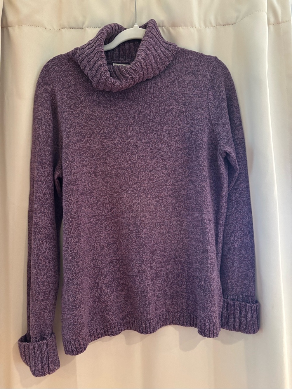 L.L. Bean Women's Plum Crewneck Sweater